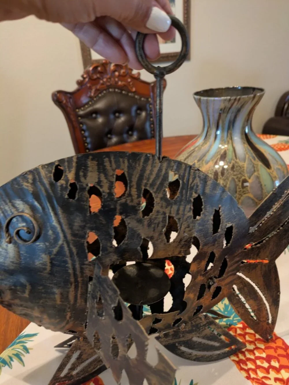 UNIQUE Beautiful Fish Decor (Candle) from Pier1